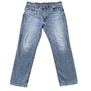Levis 541 Premium Jeans Mens 36x30 Light Wash Straight Leg Denim